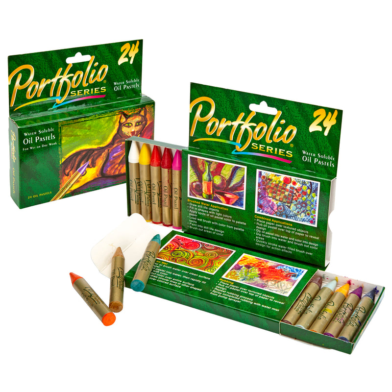 Water Soluble Oil Pastels 24 Ct Portfolio Series