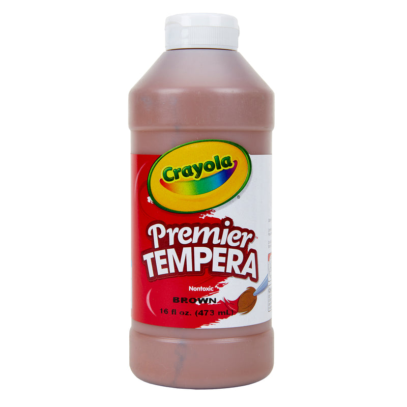 16oz Brown Crayola Premier Tempera