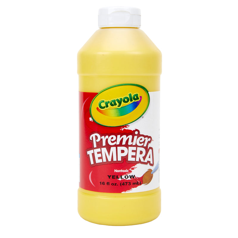 16oz Yellow Crayola Premier Tempera