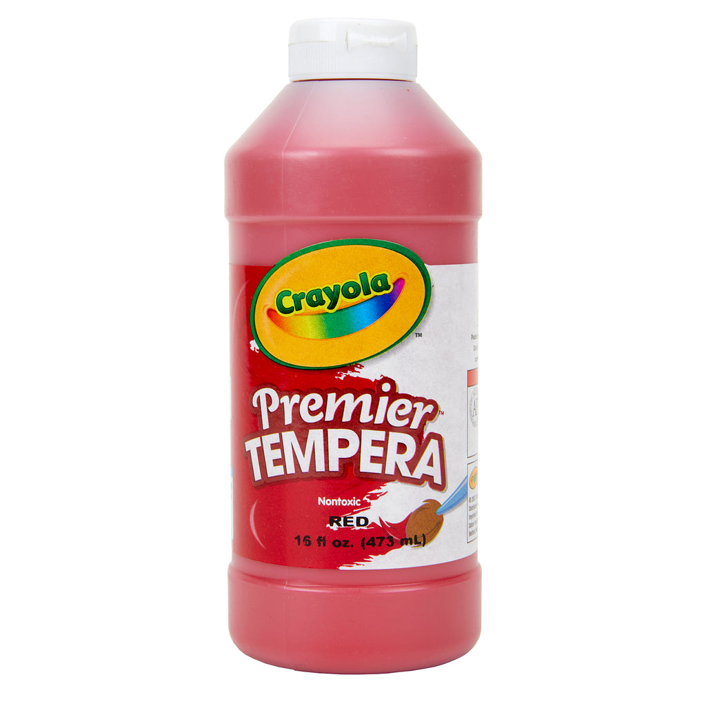 16oz Red Crayola Premier Tempera