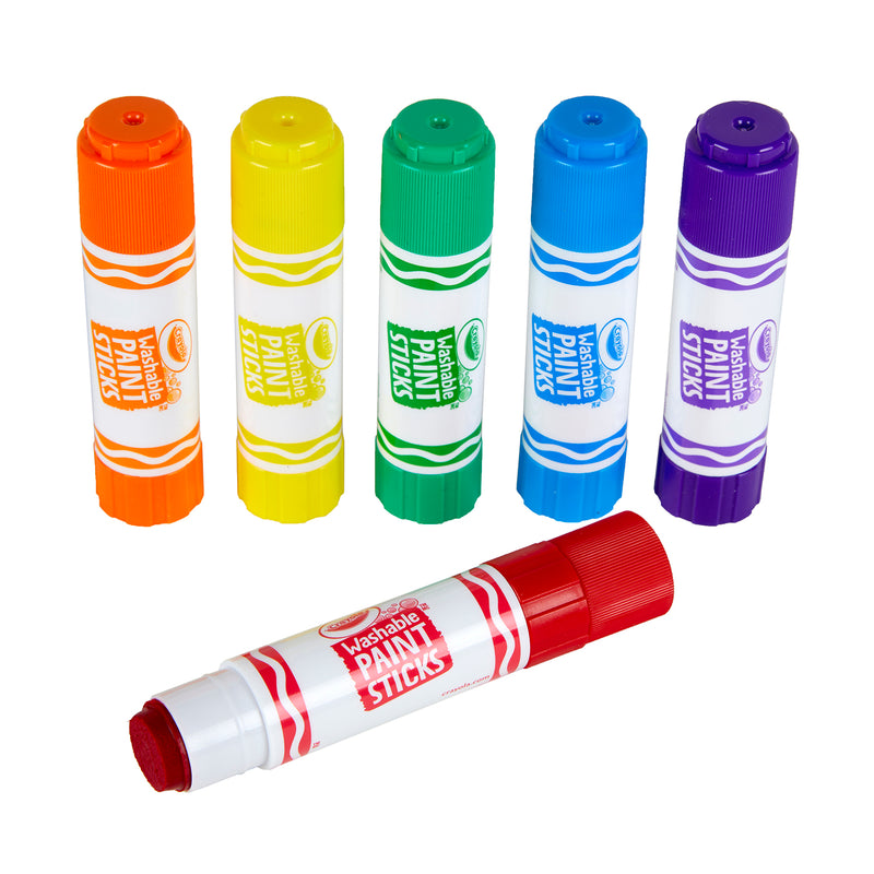 Crayola Washable Paint Sticks 6 Clr
