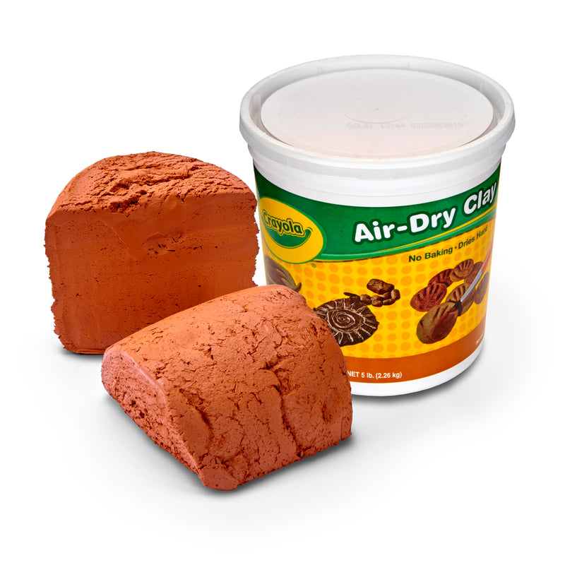 Crayola Air Dry Clay 5lb Tub Terra