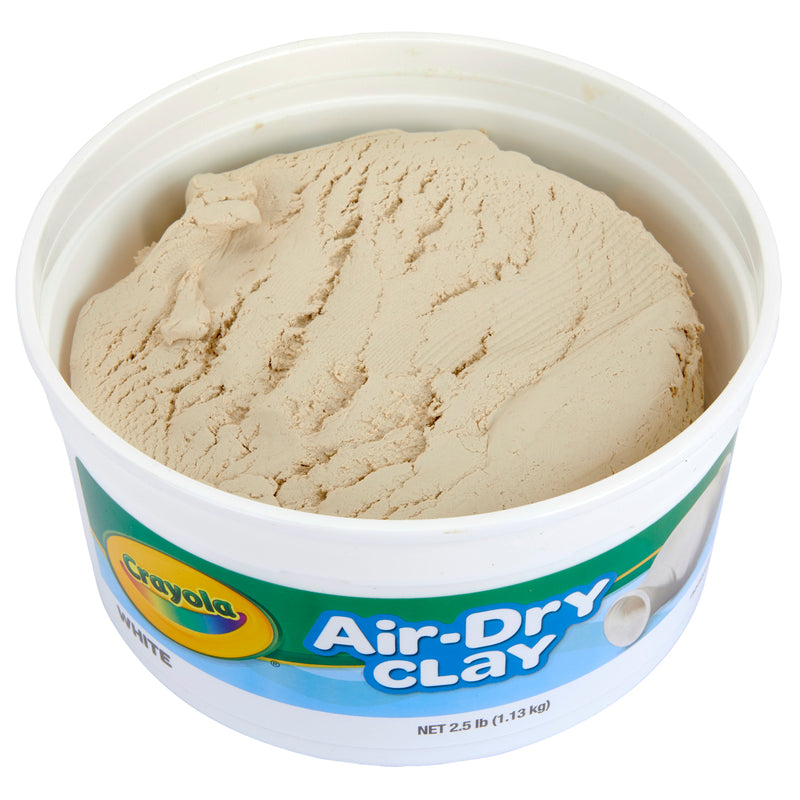 Crayola Air Dry Clay 2.5 Lbs White