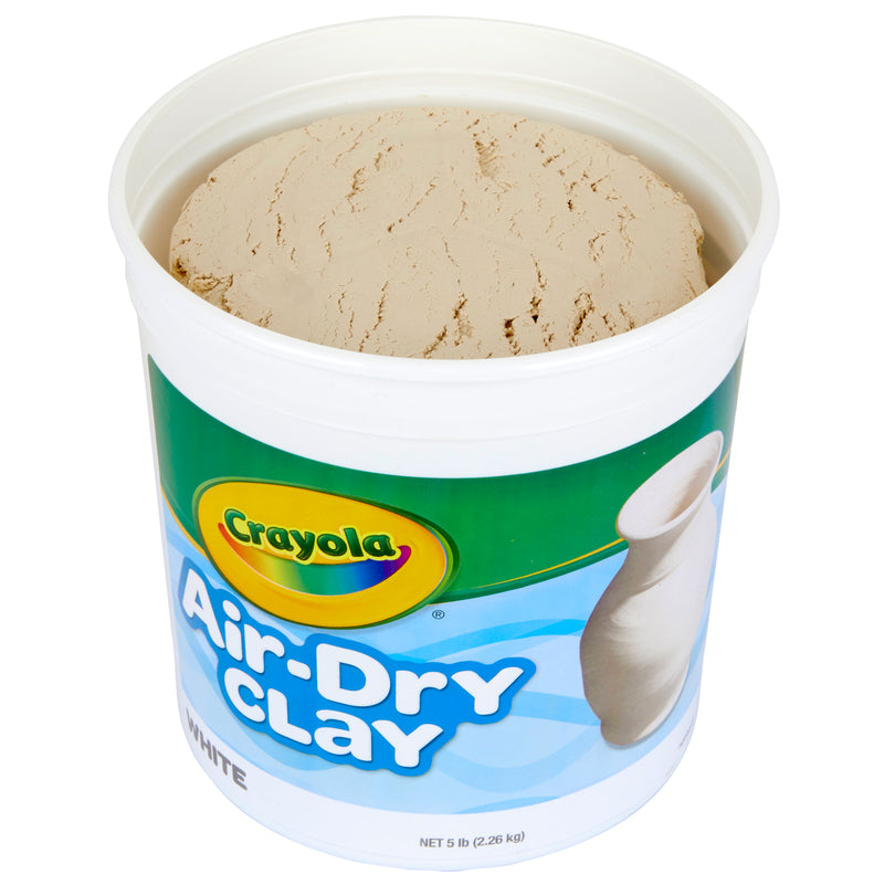 Crayola Air Dry Clay 5 Lbs White