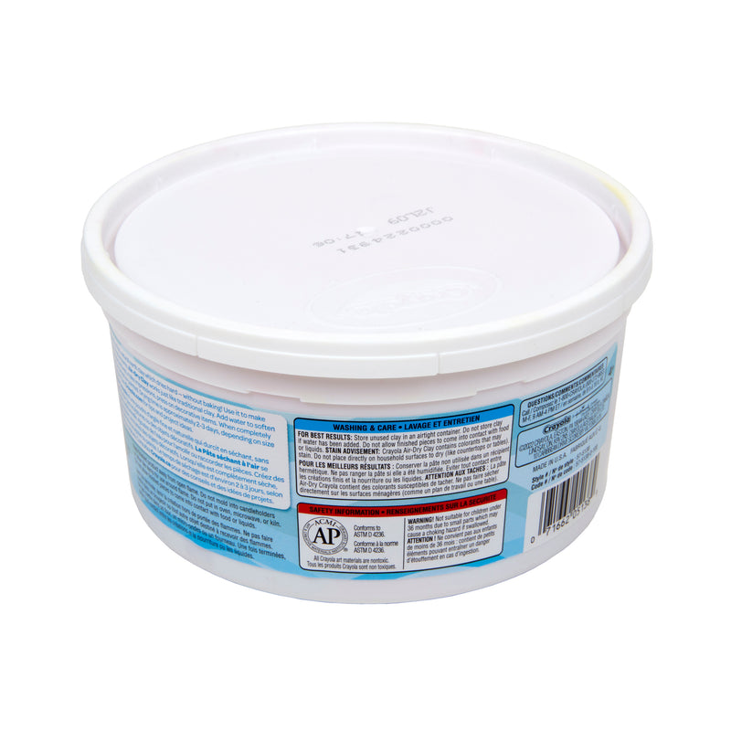 (4 Ea) 2.5lb Air Dry Clay Tub Red