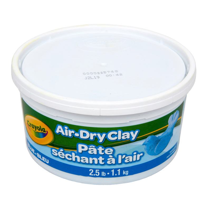 2.5lb Air Dry Clay Tub Blue