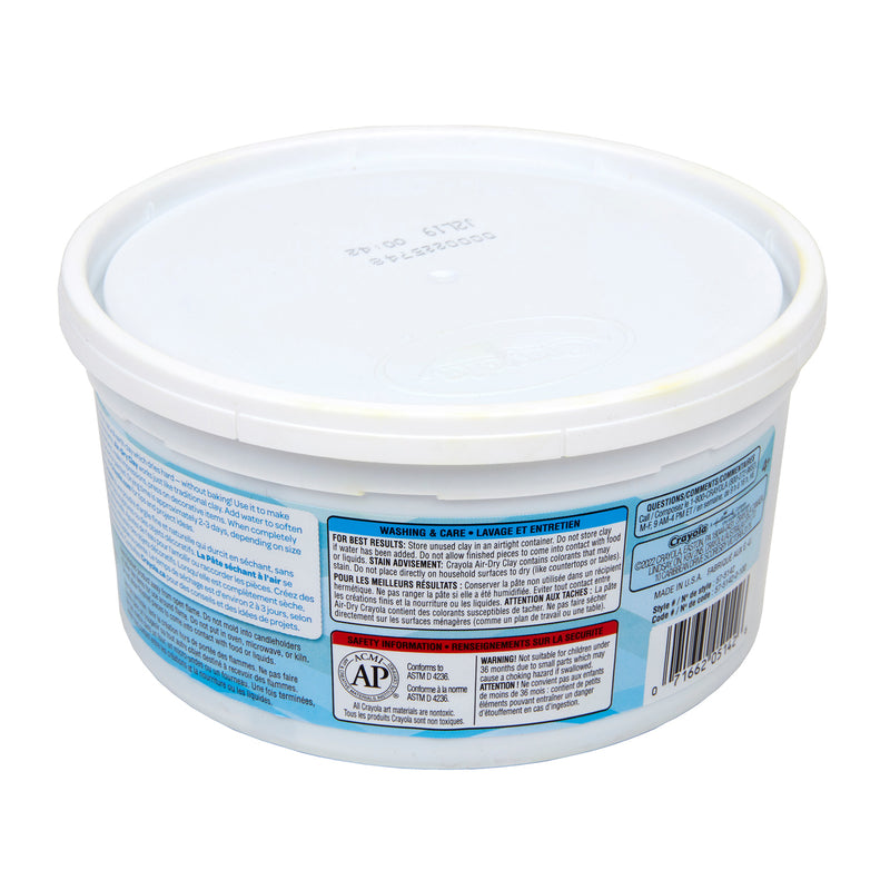 2.5lb Air Dry Clay Tub Blue