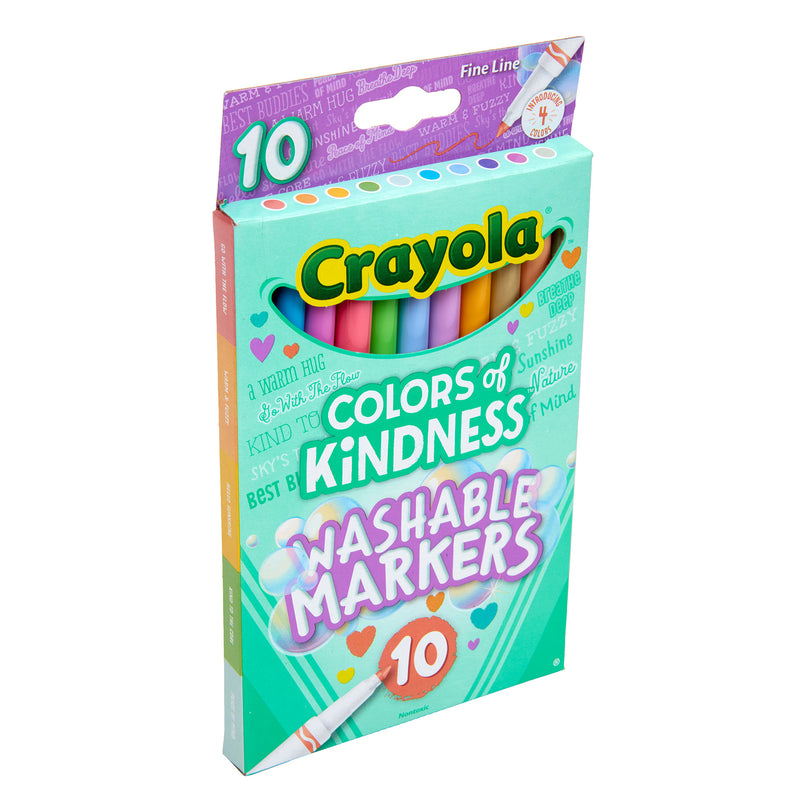 (6 Pk) 10ct Fine Markers Kindness