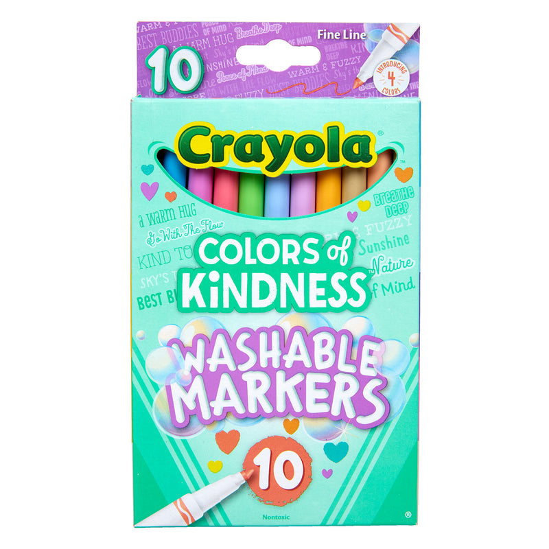 (6 Pk) 10ct Fine Markers Kindness