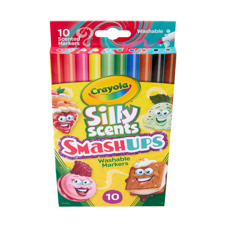 (6 Pk) 10ct Slim Scent Markers Smash Ups