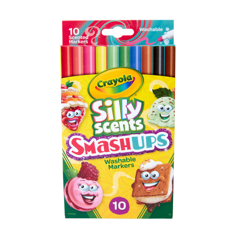 (6 Pk) 10ct Slim Scent Markers Smash Ups