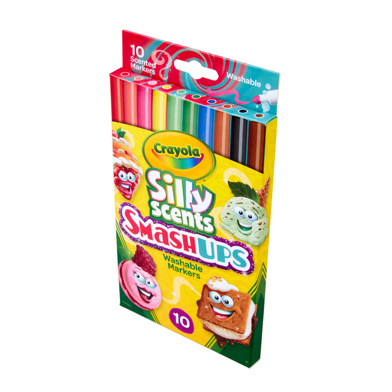 (6 Pk) 10ct Slim Scent Markers Smash Ups