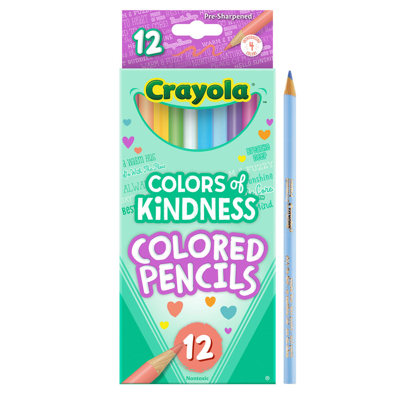 (12 Bx) 12ct Colored Pencil Colors Of Kindness