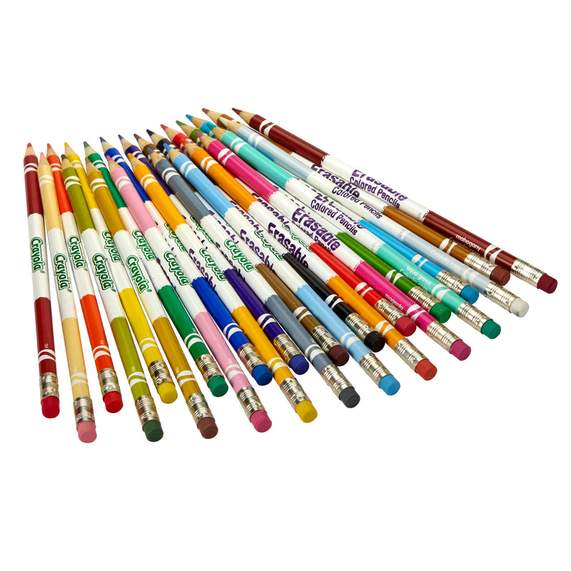 24 Ct Erasable Colored Pencils