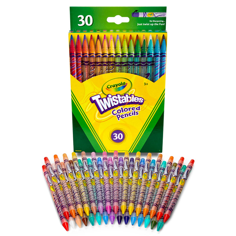 Crayola Twistables 30 Ct Colored Pencils