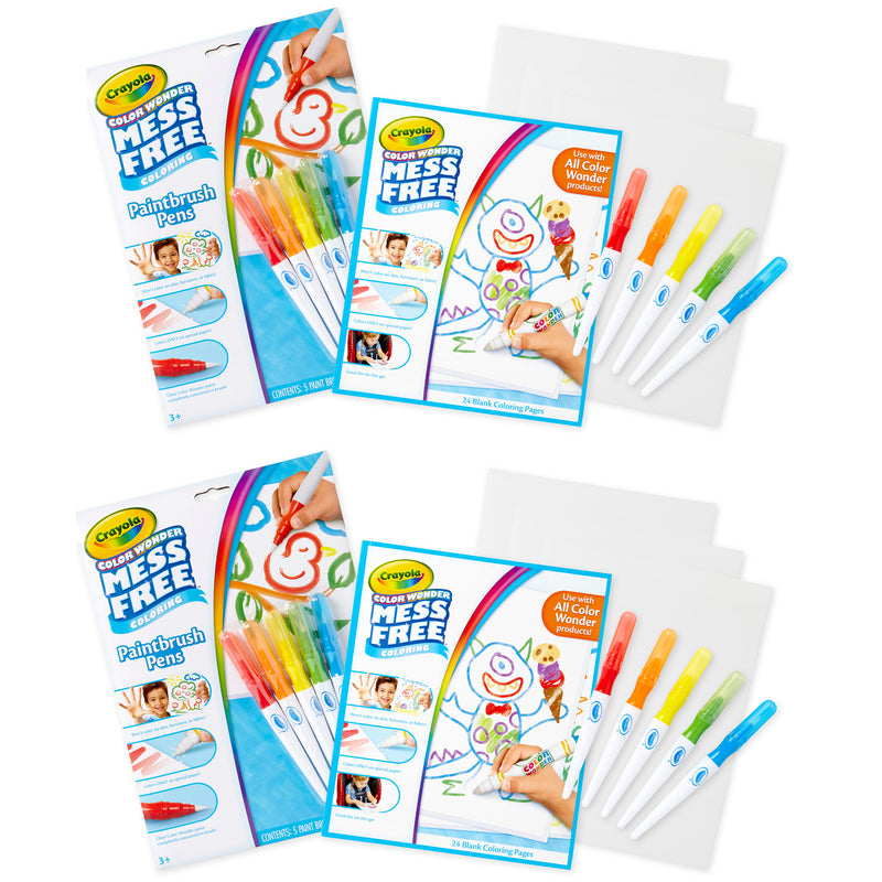 (2 Pk) Color Wondr Paintbrush Pens