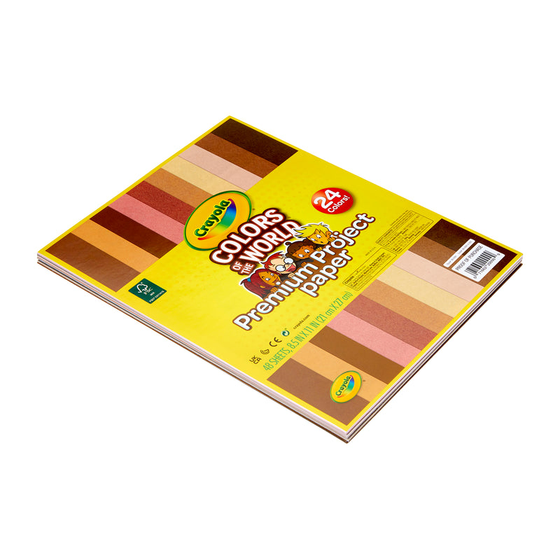 Colors of the World Premium Project Paper, 48 Sheets
