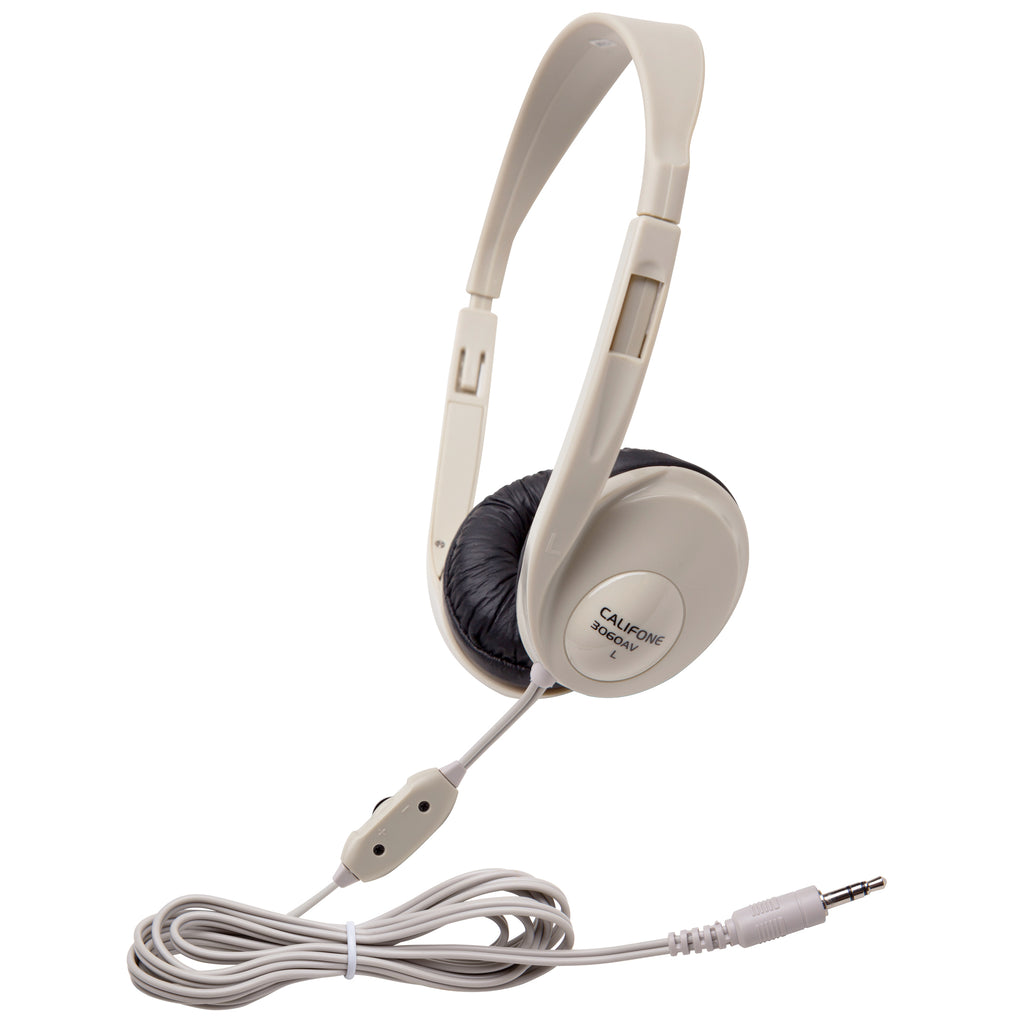 Multimedia Stereo Headphones Beige