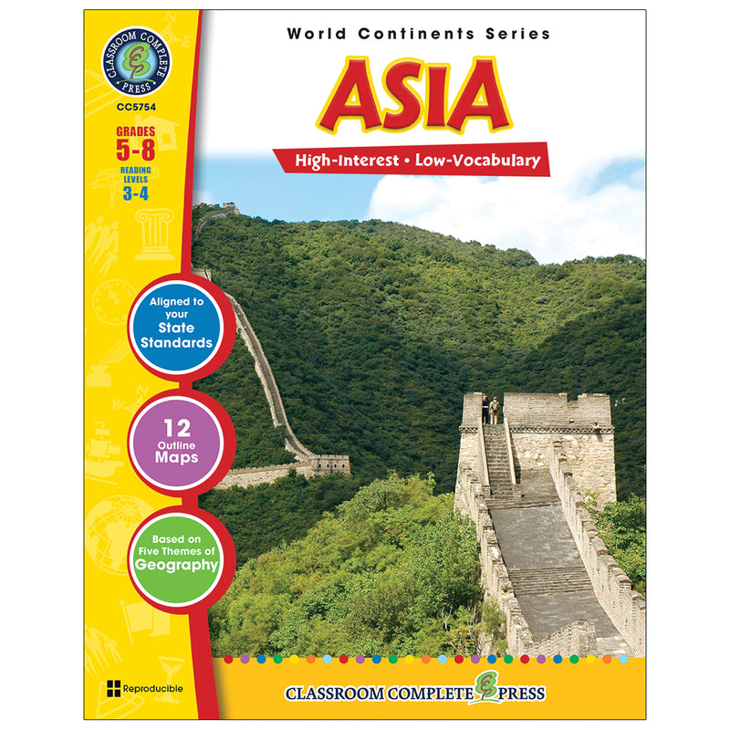 World Continents Series Asia