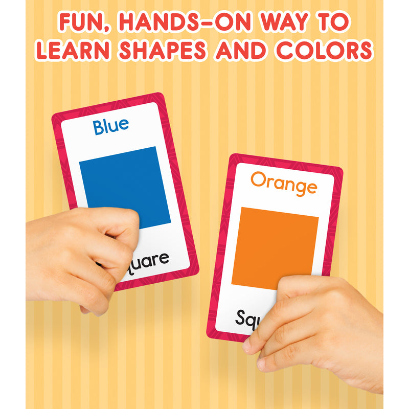 Colors and Shapes Flash Cards, 54 Cards