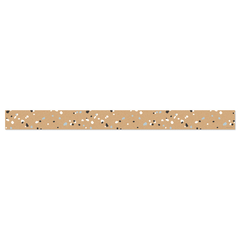 Speckled Kraft Paper Straight Bordr We Belong