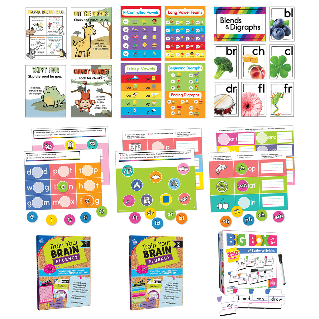 K-2 Literacy Classroom Teacher Bundle