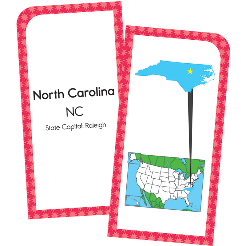 Flash Cards Us States & Capitals