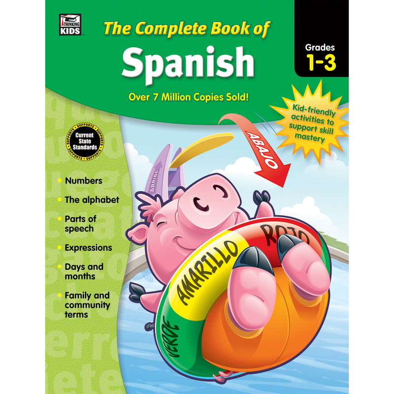 Complete Book Of Spanish Gr 1-3