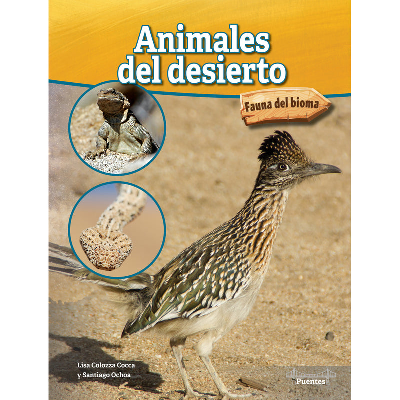 Animales del desierto Hardcover