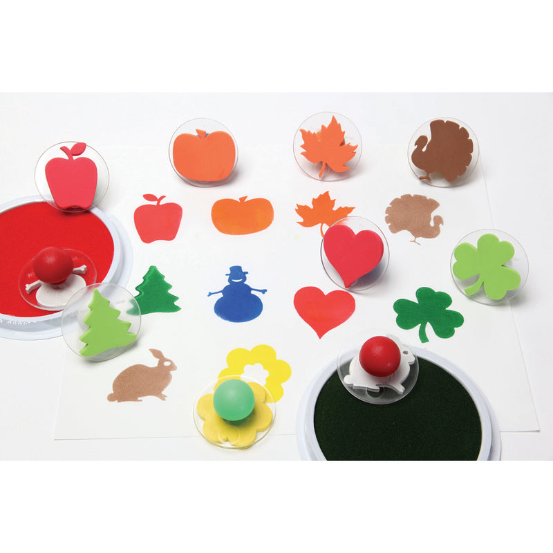 Ready2learn Giant Holiday Stamps Set Of 10