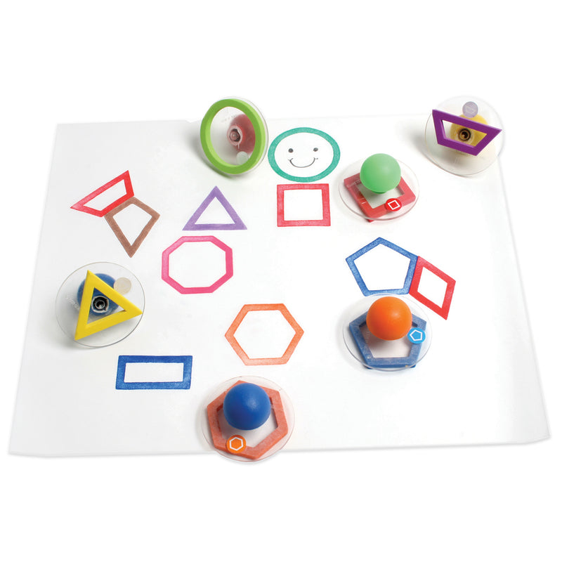 Ready2learn Giant 10-pk Outline Geometric Shapes