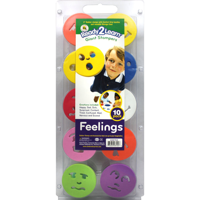 Ready2learn Giant Feelings Stamp Set