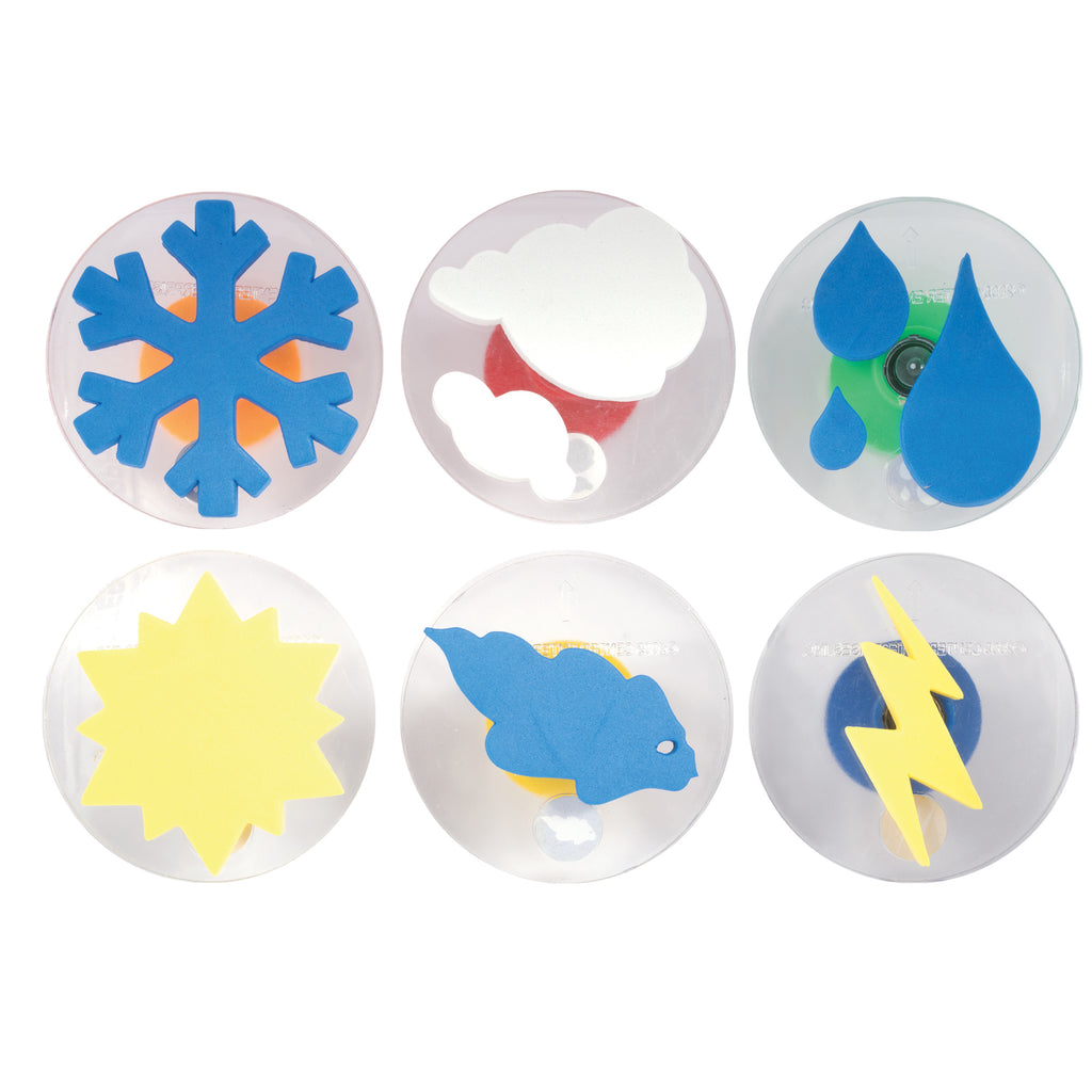 Giant Stampers, Weather Patterns, Set of 6