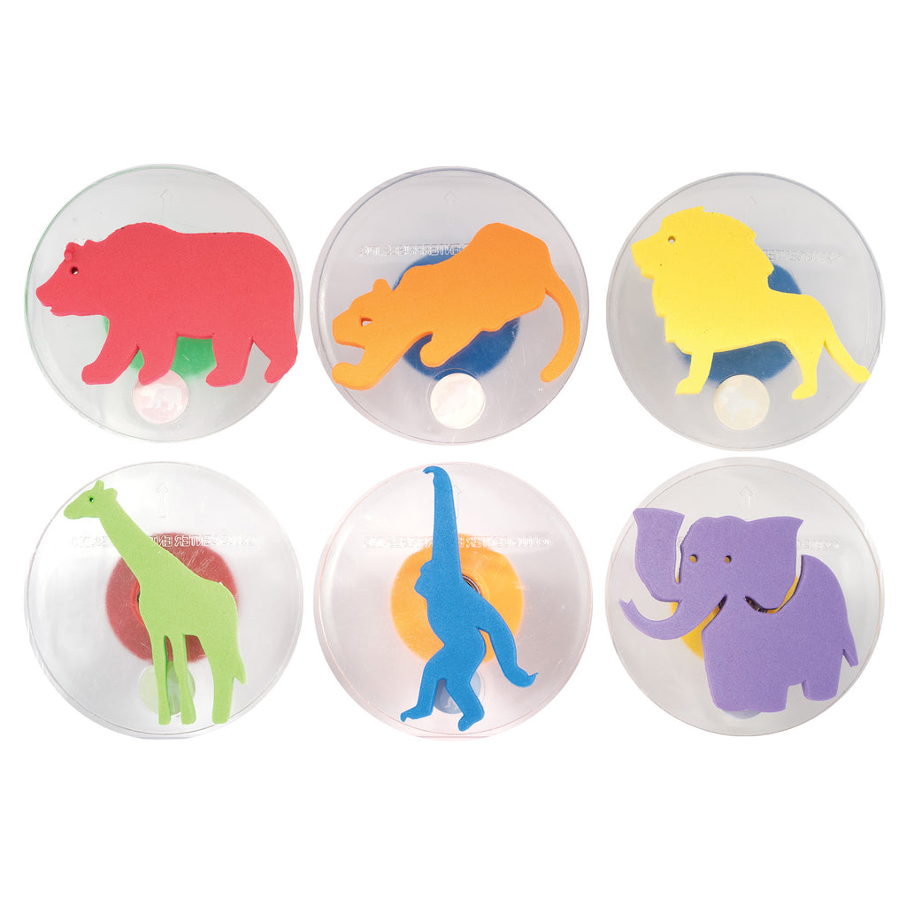 Giant Stampers, Wild Animals, Set of 6