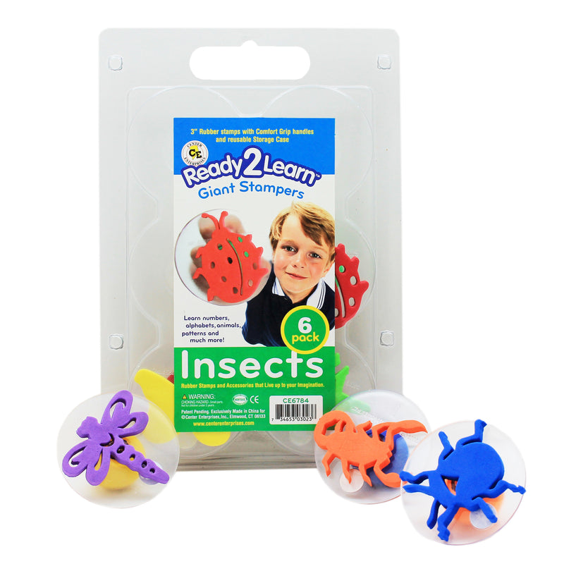 Ready2learn Giant Insects Stampers