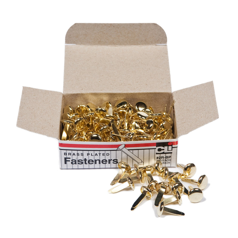 Paper Fasteners 1-2in Box Of 100