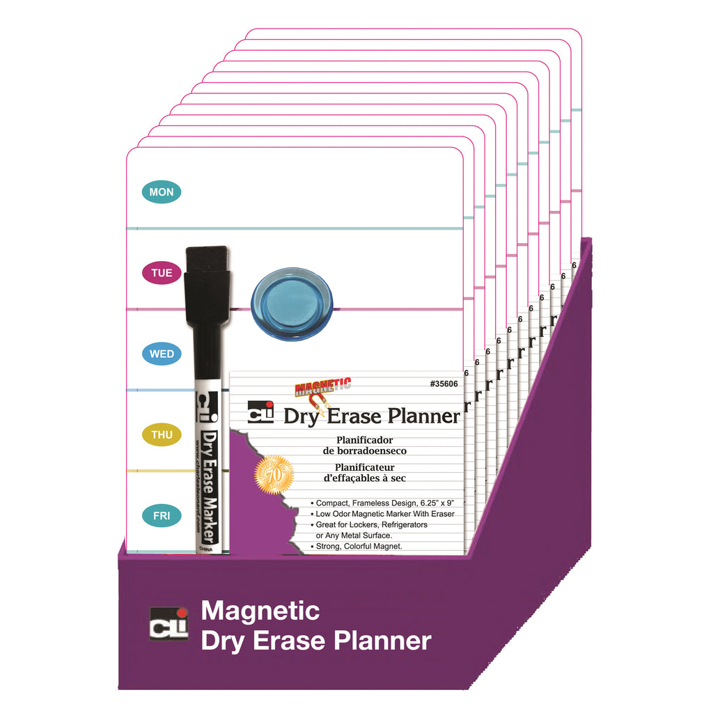 Mini Magnetic Planning Board 12-st Dry Erase