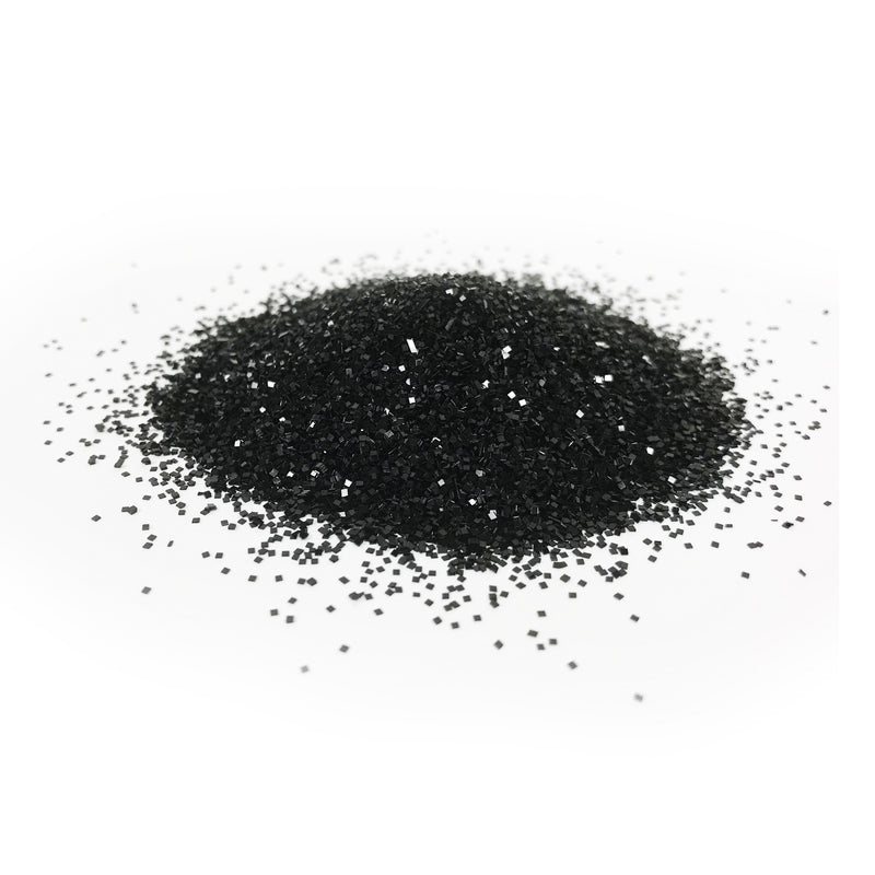 Creative Arts Glitter 1lb Can Black