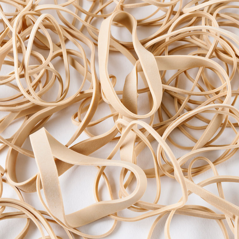 Rubber Bands Natural Color 1 3-8 Oz Bag