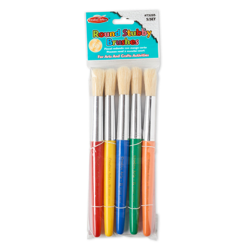 Brushes Stubby Round 5 Set