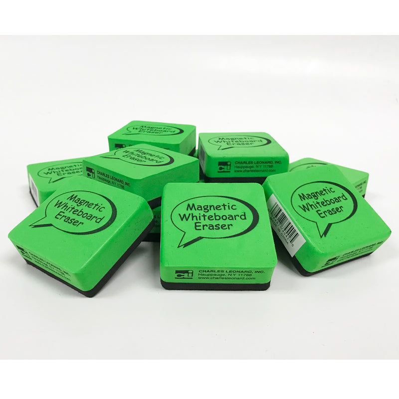 2x2 Lime 12pk Magnetic Whiteboard Erasers
