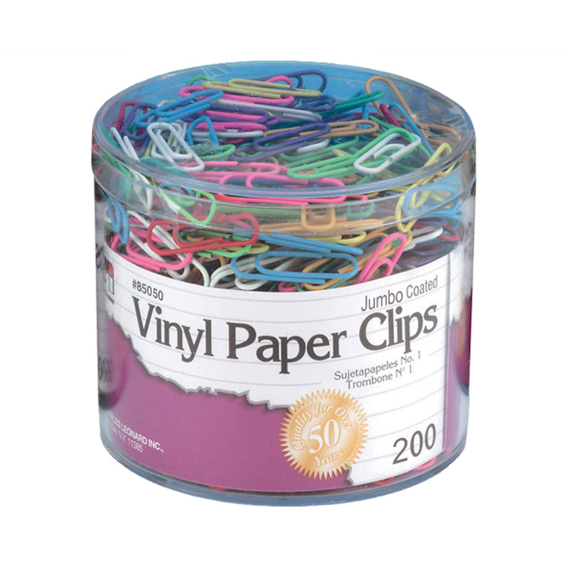 (6 Pk) Jumbo Paper Clips 200 Per Pk