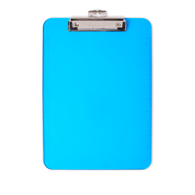 (6 Ea) Clipboard Neon Blue