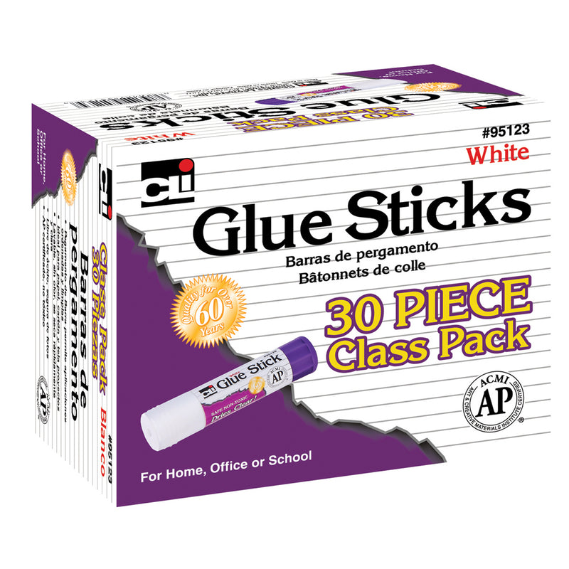 (2 Pk) White Glue Sticks 30 Per Pk