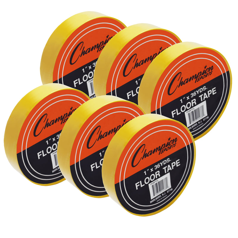 (6 Rl) Floor Marking Tape Yellow
