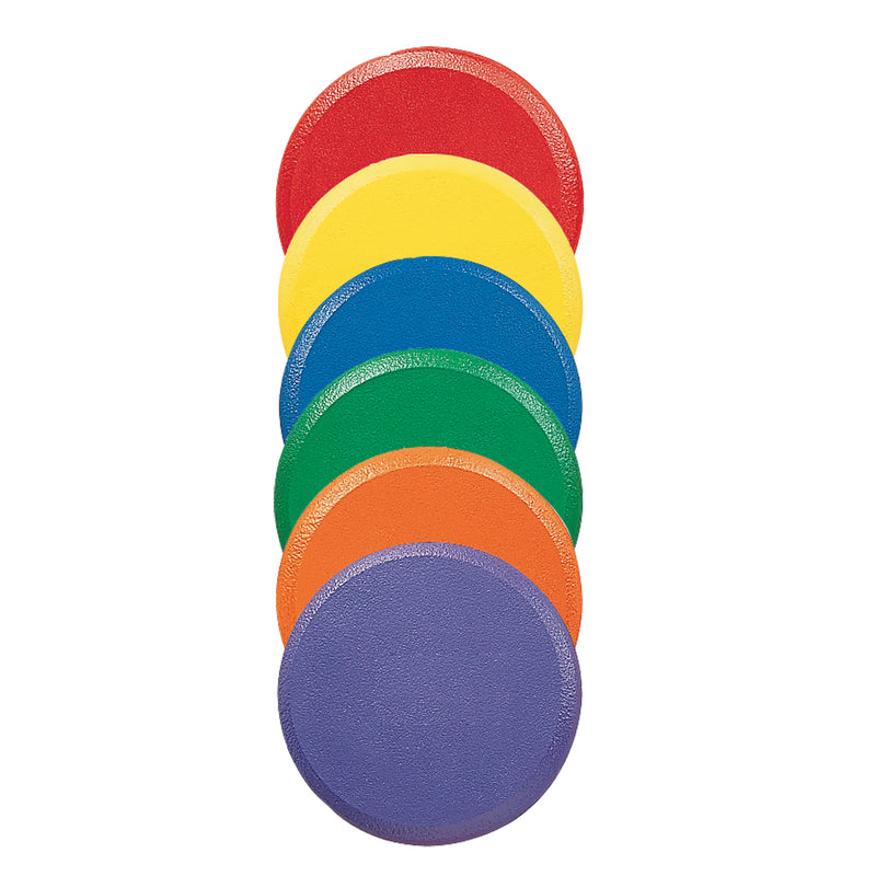 Rounded Edge Foam Discs Set Of 6