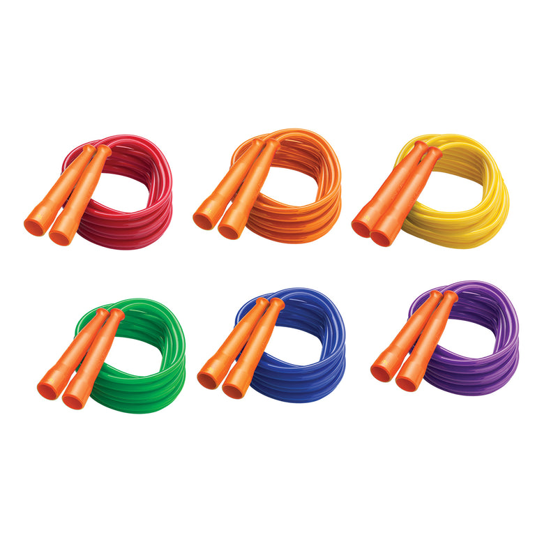 (6 Ea) Speed Rope 16ft Orange Handle Assorted Licorice Rope