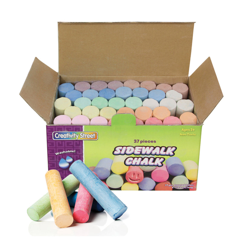 Sidewalk Chalk 37 Pieces