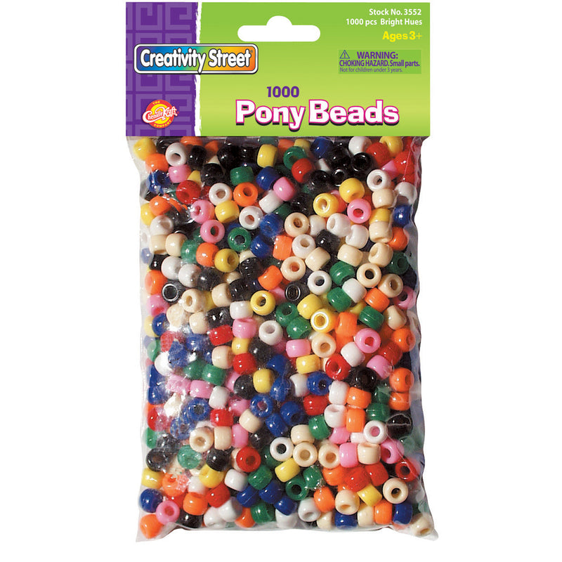 Bright Hues Pony Beads