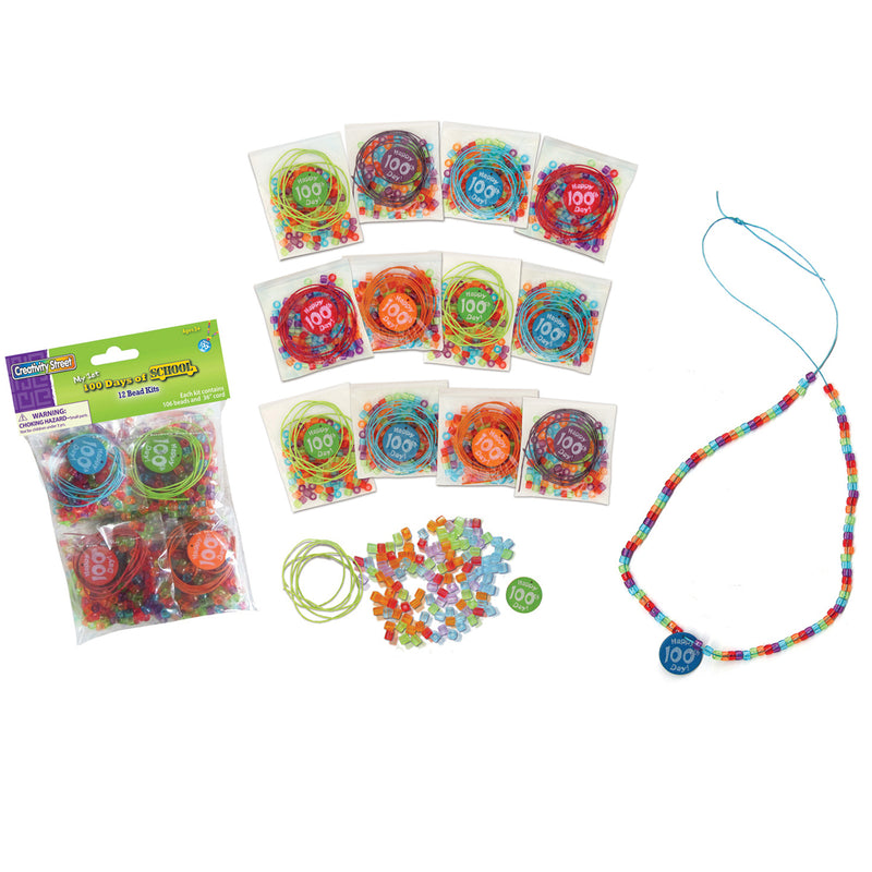 (3 Ea) 100 Days Bead Kits